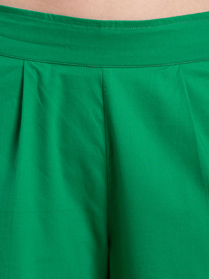 Green Purest Poplin Cotton Co-ords