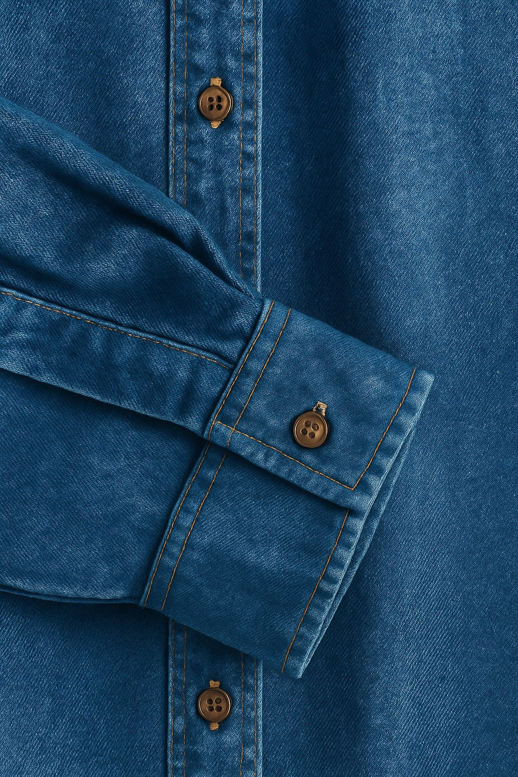 Blue Oversized Denim Shirt