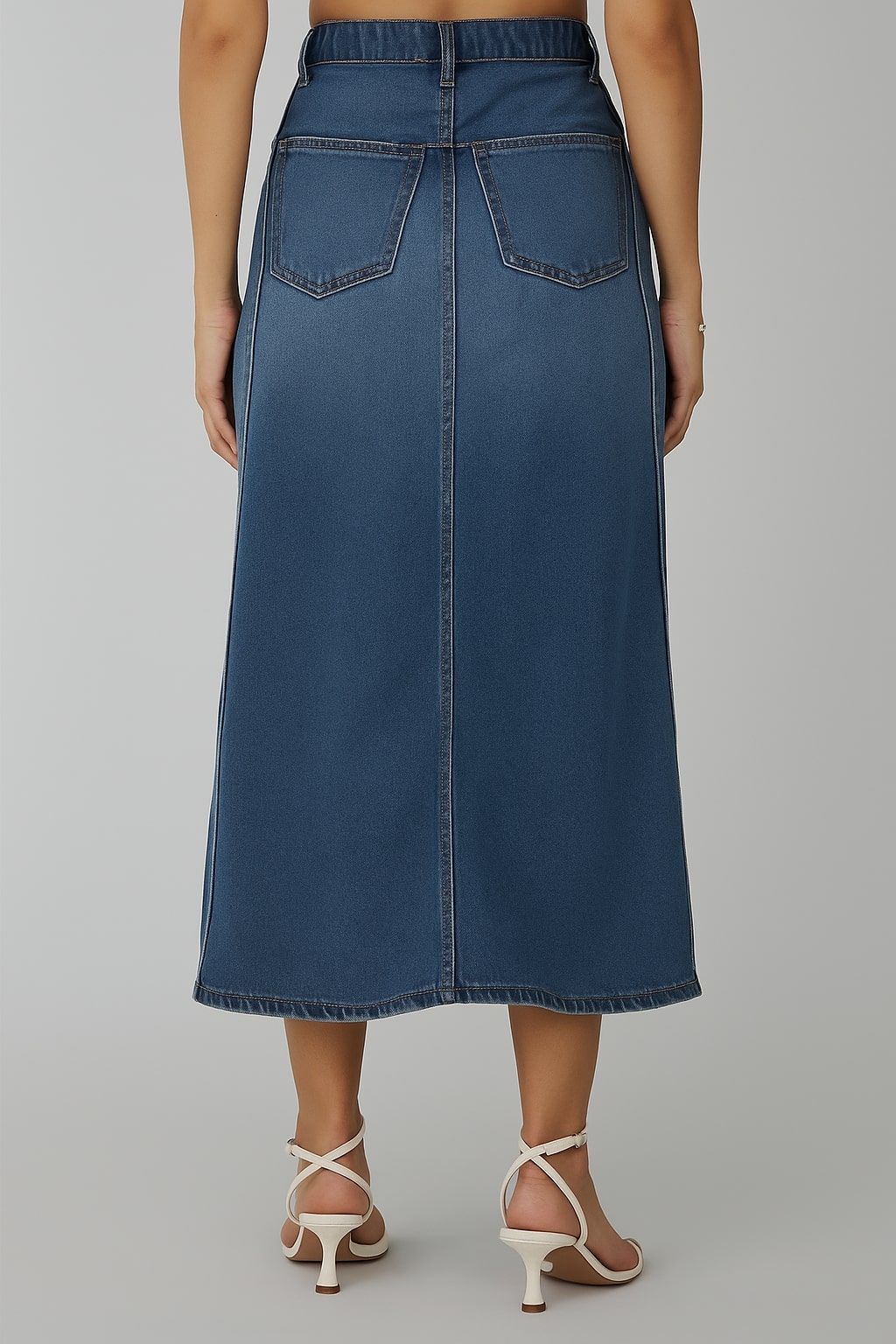Blue Denim Skirt