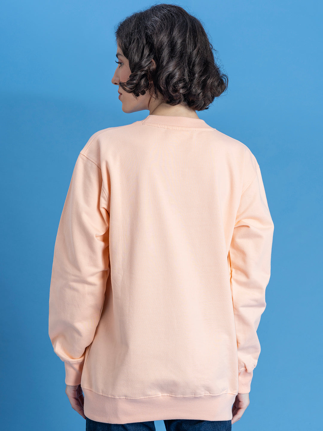 Basic Peach Sweatshirt