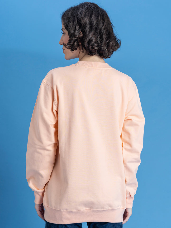 Basic Peach Sweatshirt