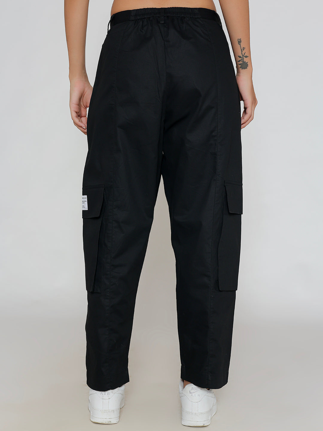 Black Metropolis Pure Cotton Cargo