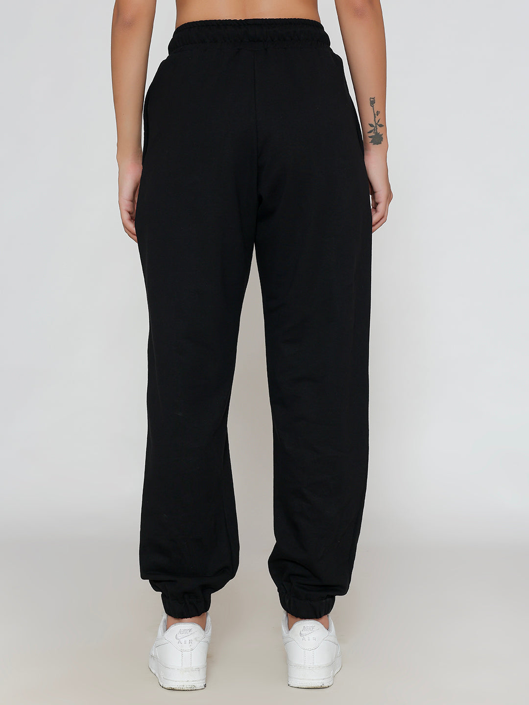 Black Lounge Dreams Pure Cotton Jogger