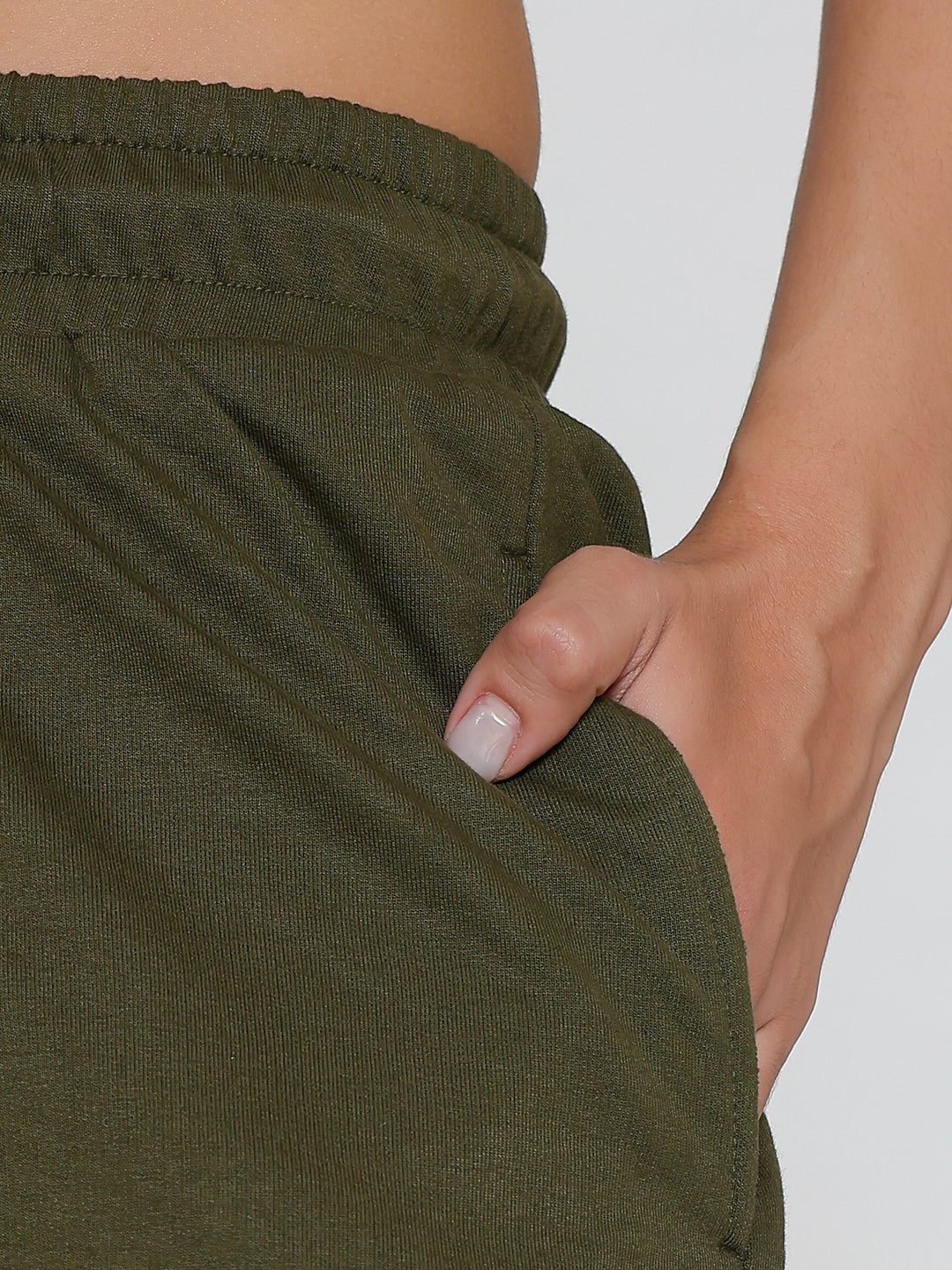 Olive Lounge Dreams Pure Cotton Jogger