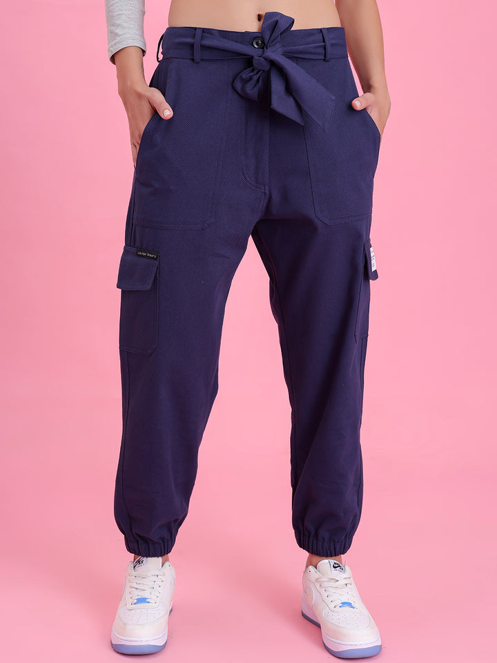 Navy Aviatrix Pure Cotton Cargo