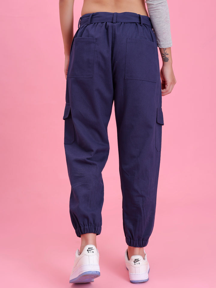 Navy Aviatrix Pure Cotton Cargo