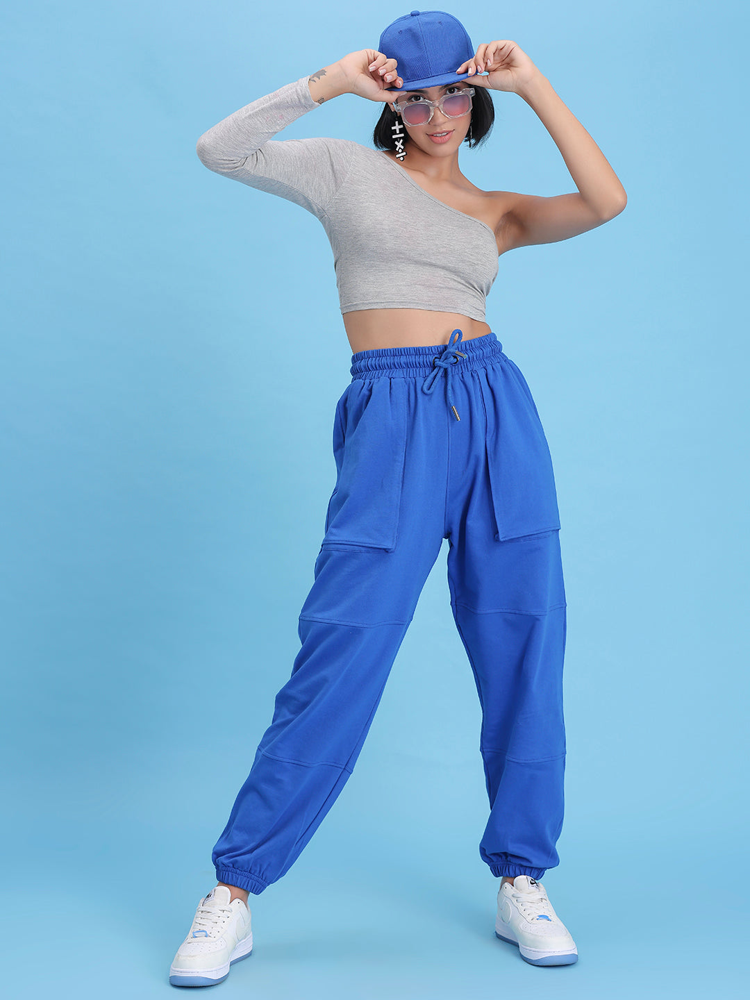 Blue Malibu Pure Cotton Jogger