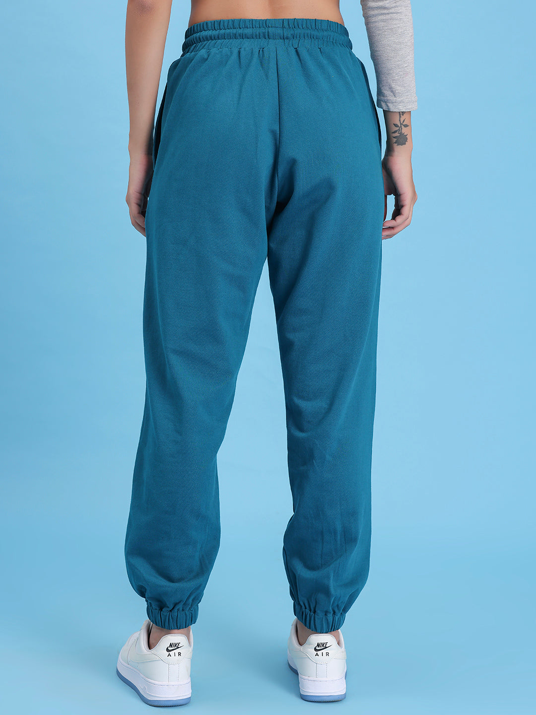 Teal Lounge Dreams Pure Cotton Jogger