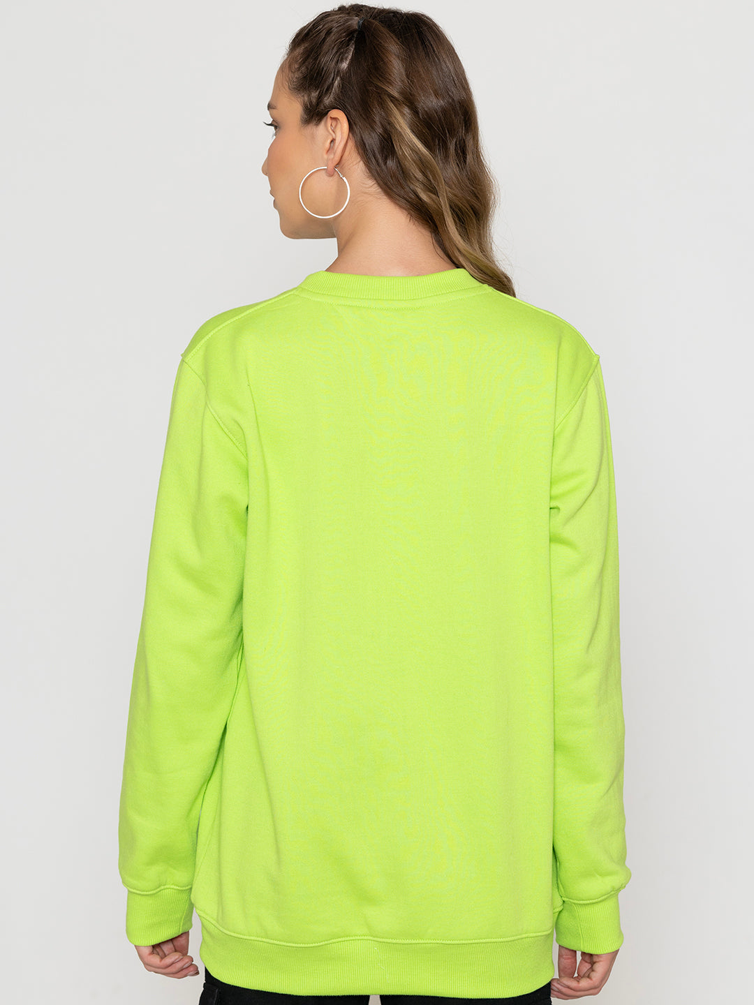 Neon Green Stress Less SweatShirt