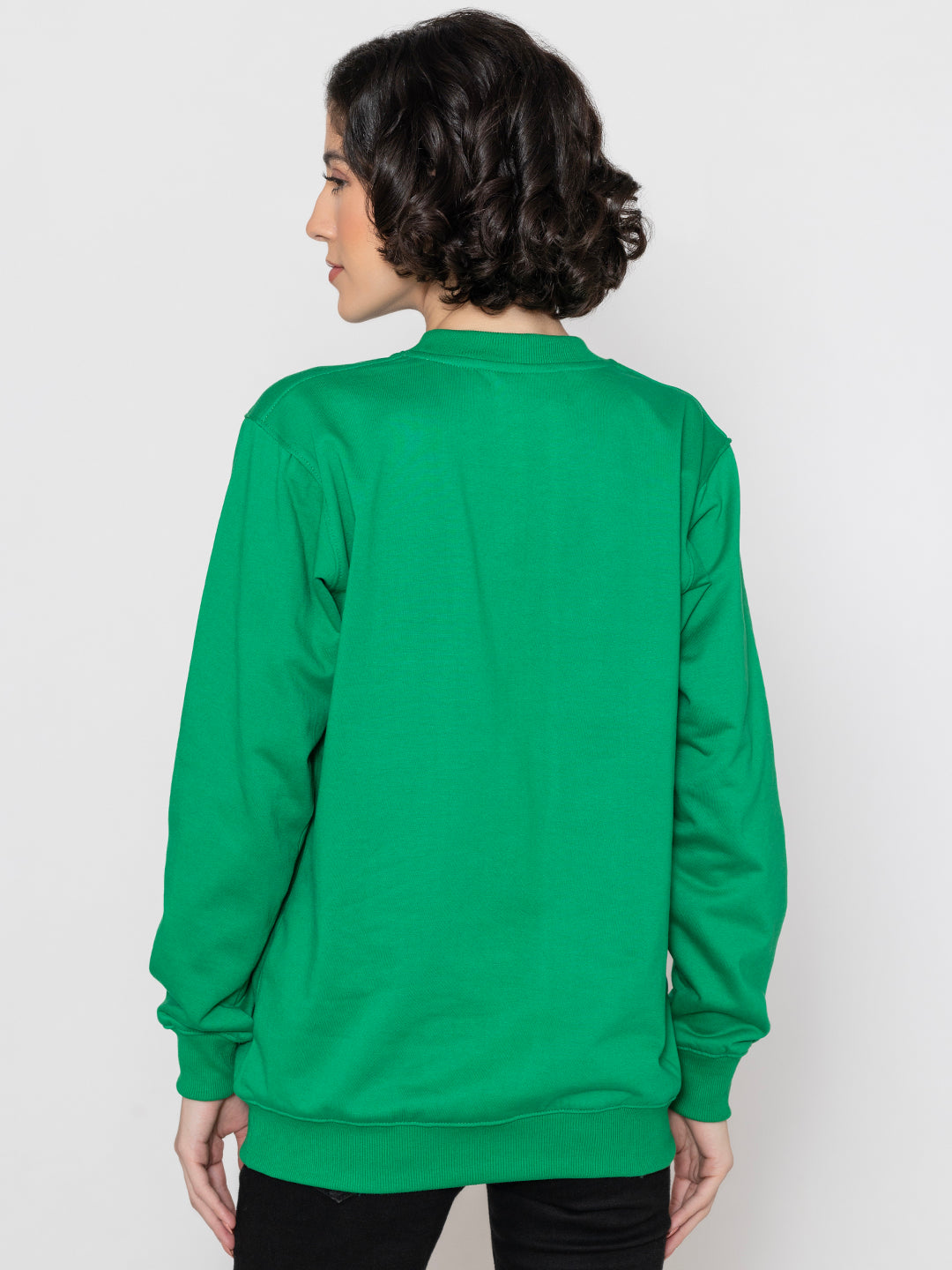 Basic Green Sweatshirt