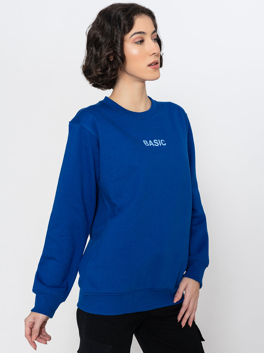 Basic Blue Sweatshirt