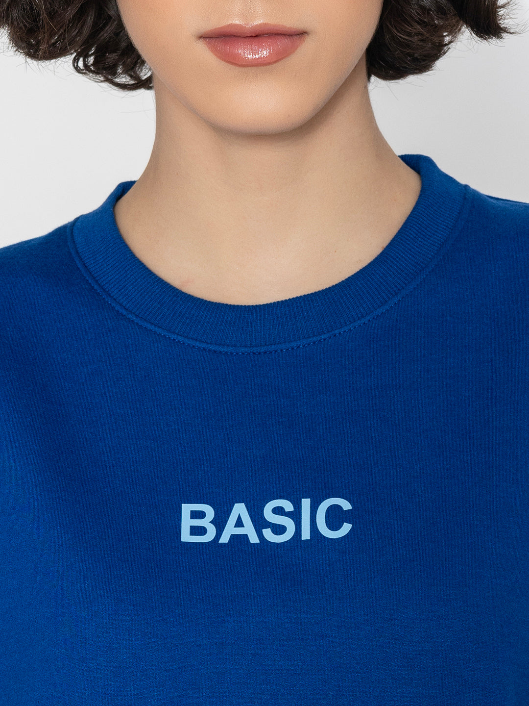 Basic Blue Sweatshirt