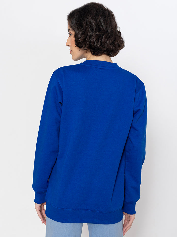 Blue The Double Mate Sweatshirt