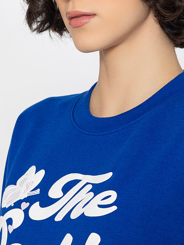 Blue The Double Mate Sweatshirt