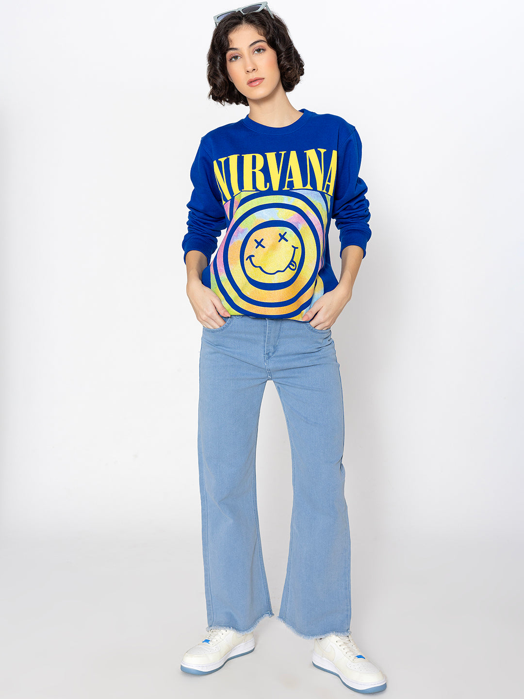 Blue Nirwana Sweatshirt