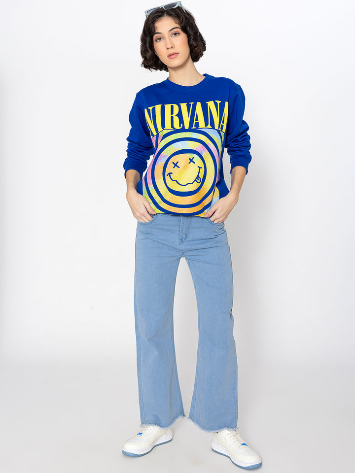 Blue Nirwana Sweatshirt