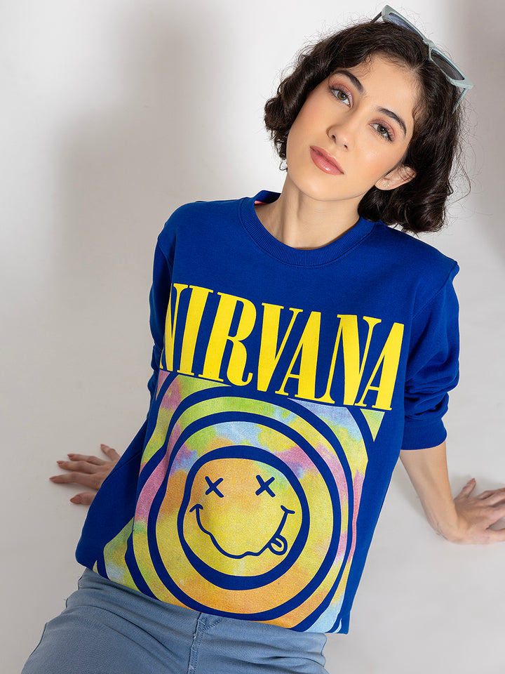 Blue Nirwana Sweatshirt