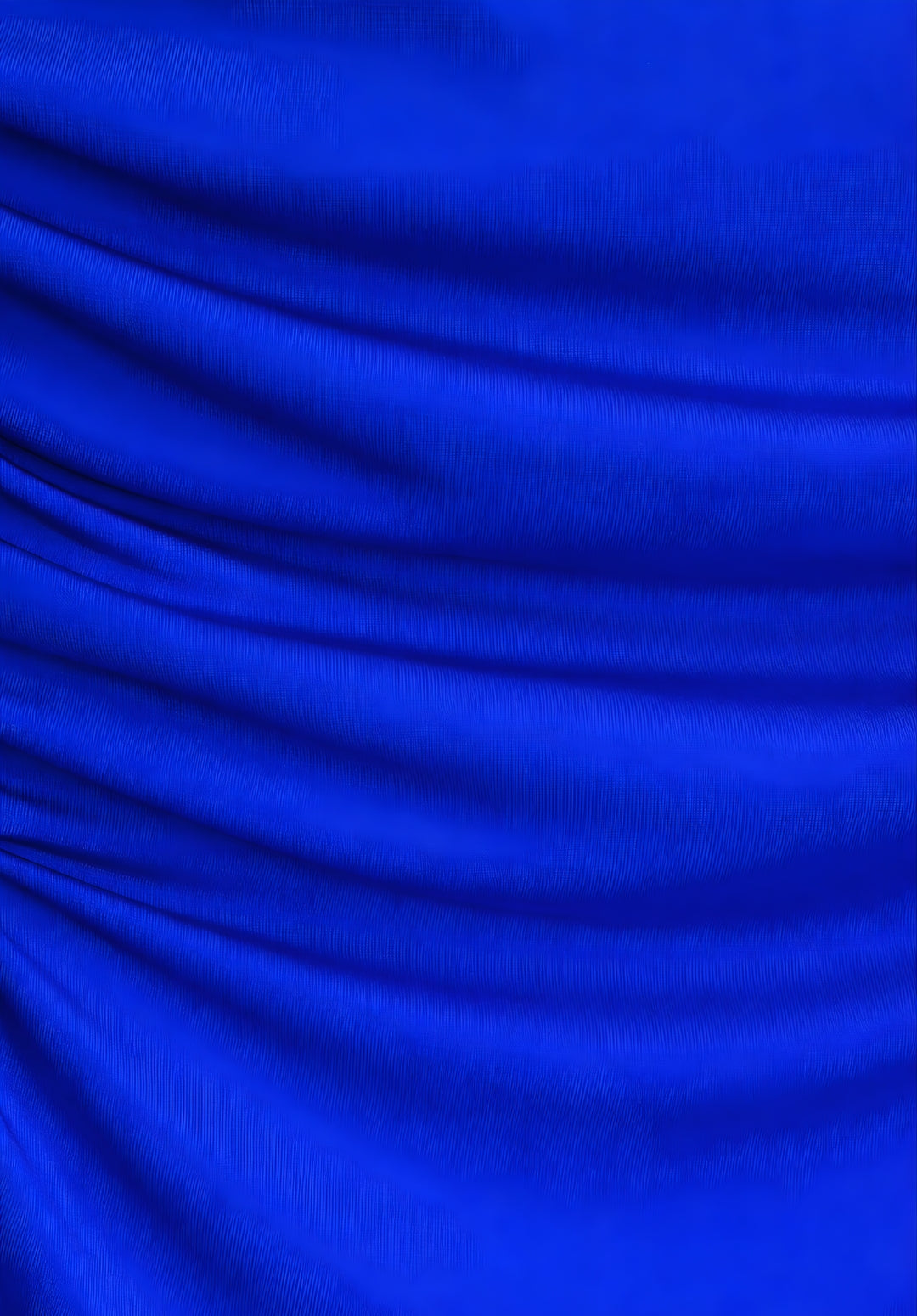Royal Blue Cap Sleeves Bodycone Dress