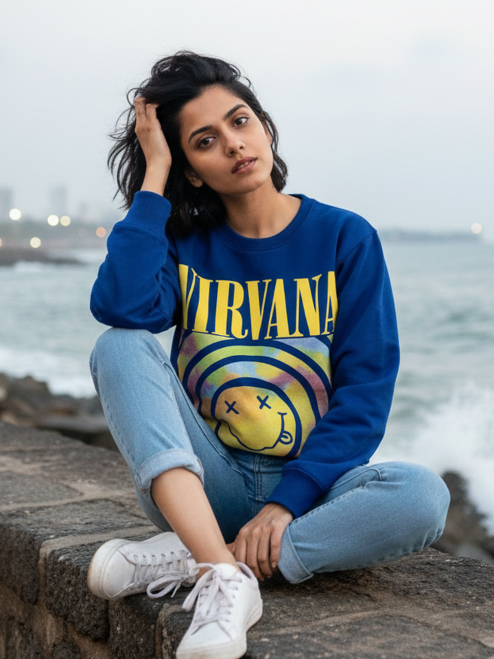 Blue Nirwana Sweatshirt