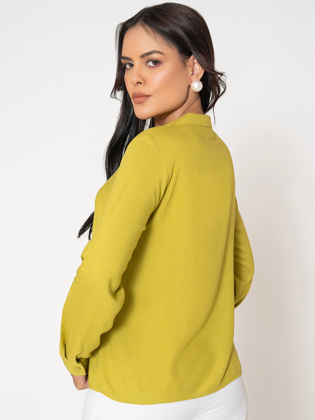 Lime Green Brooklyn’s Superfine Rayon Top