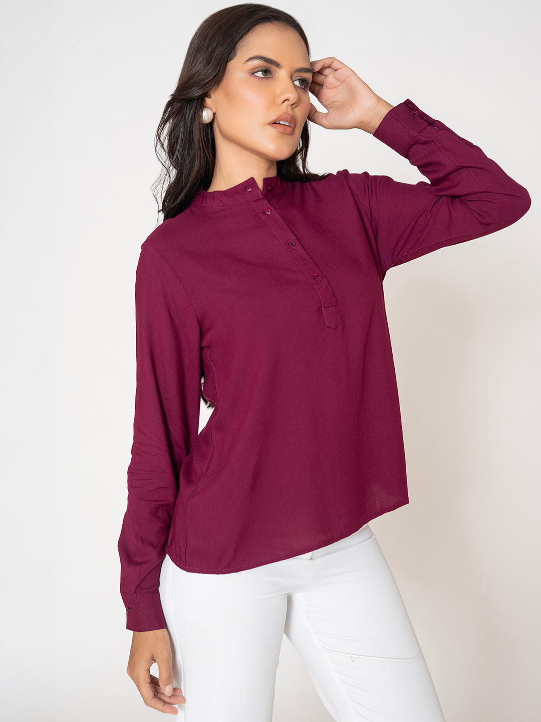 Wine Brooklyn’s Superfine Rayon Top