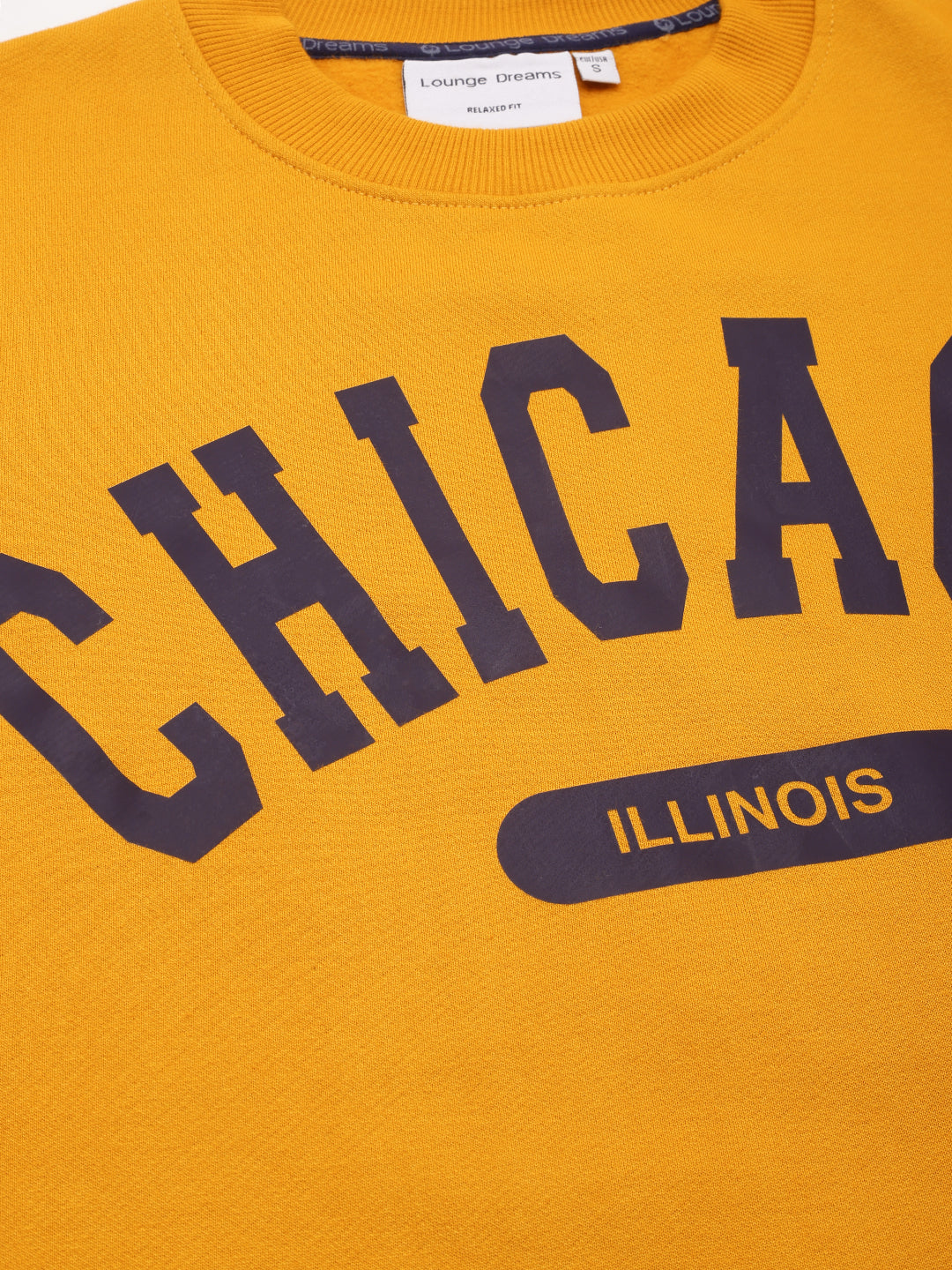 Chicago Mustard Printed Sweatshirt