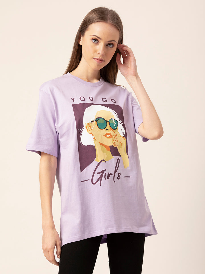 You Go Girl Women's Oversized T-Shirt