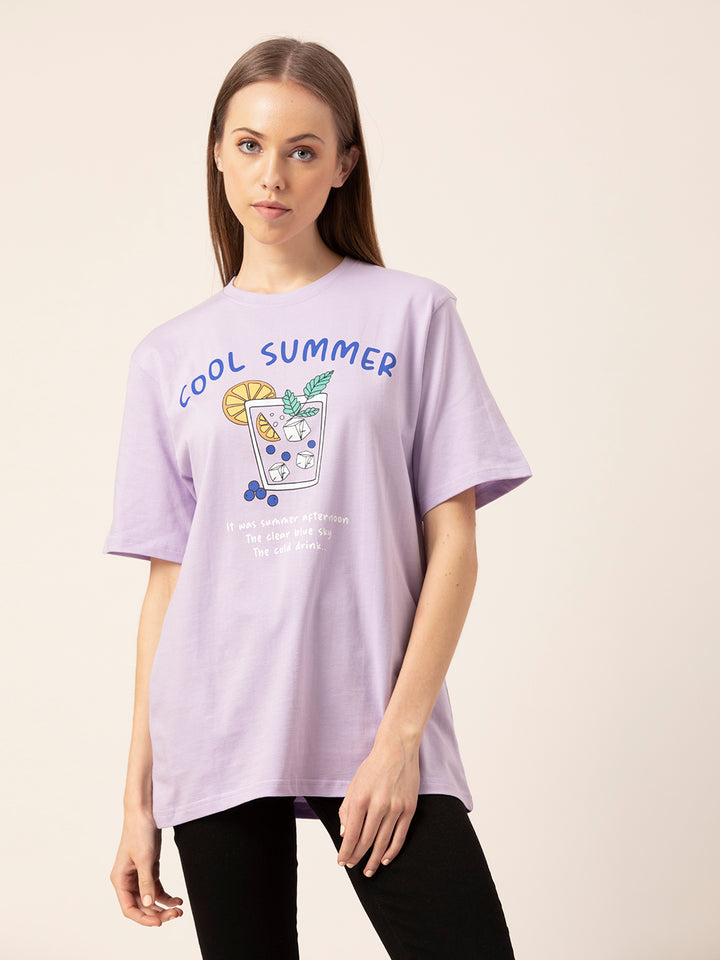Cool Summer Women's Oversized T-Shirt