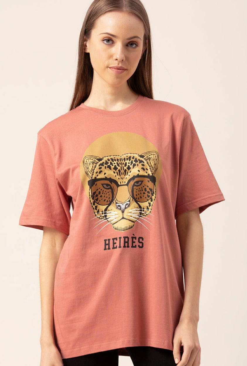 Heires Women's Oversized T-Shirt