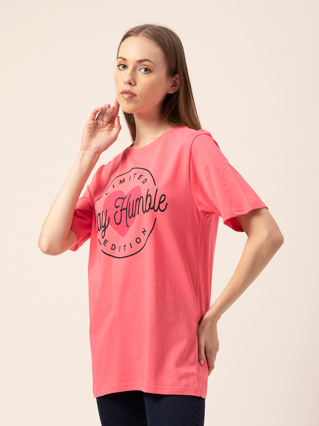 Stay Humble Women's Oversized T-Shirt