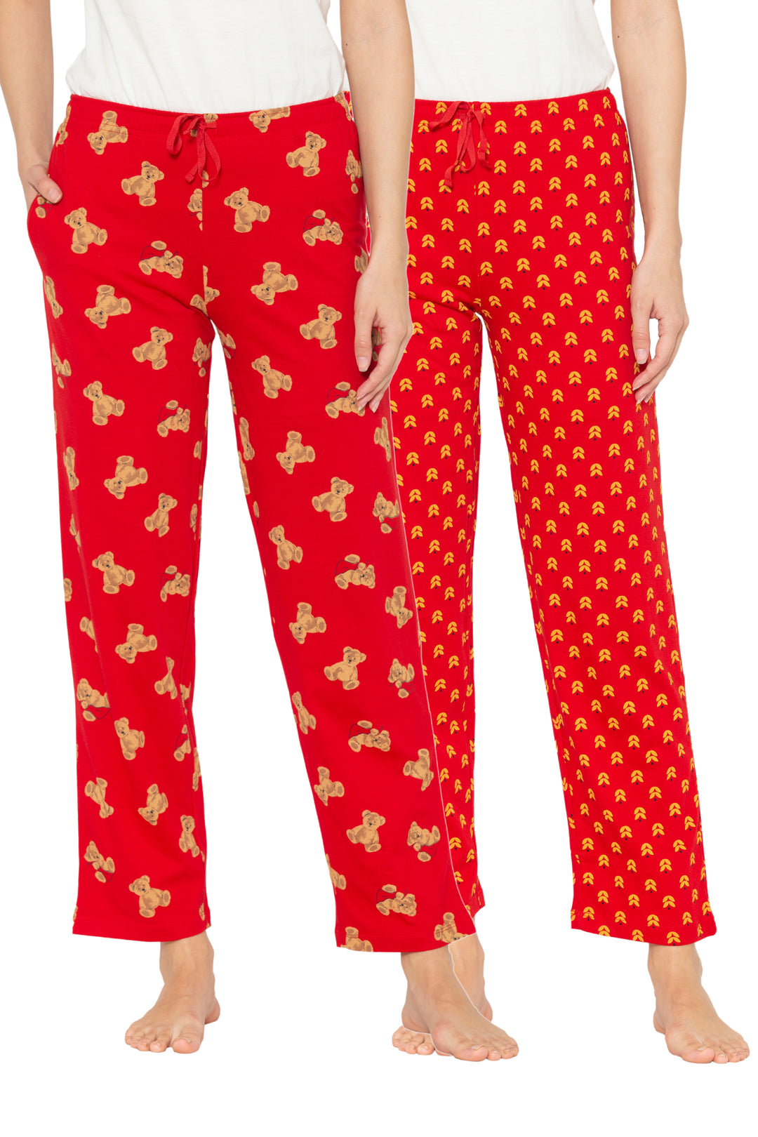 Made in USA Womens Comfortable Pajama Lounge Stretch Drawstring Pant -  annvafashion